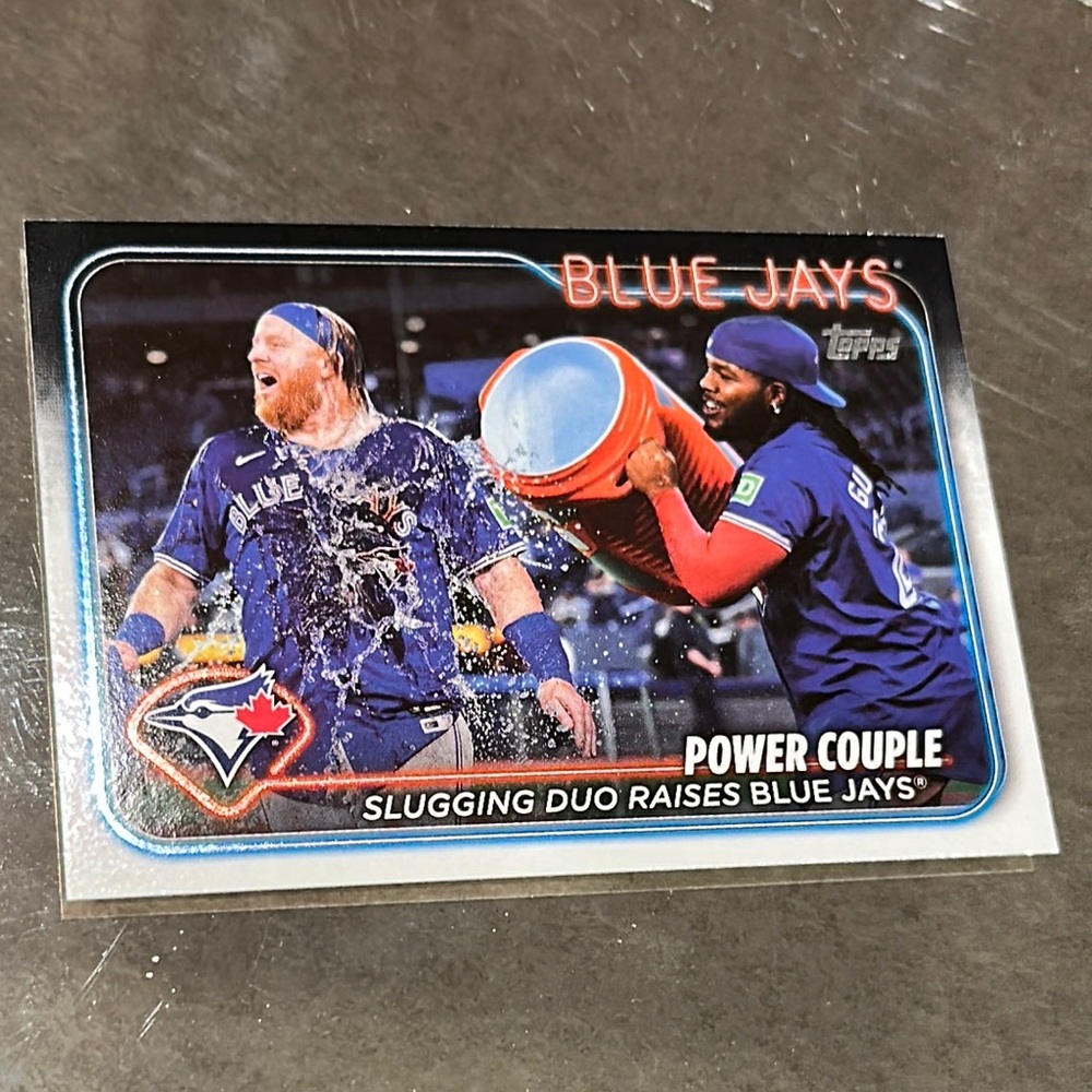 Topps Blue Jays Power Couple Card